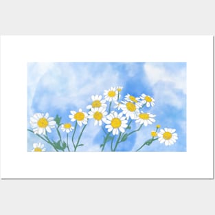 Daisy Flowers Posters and Art